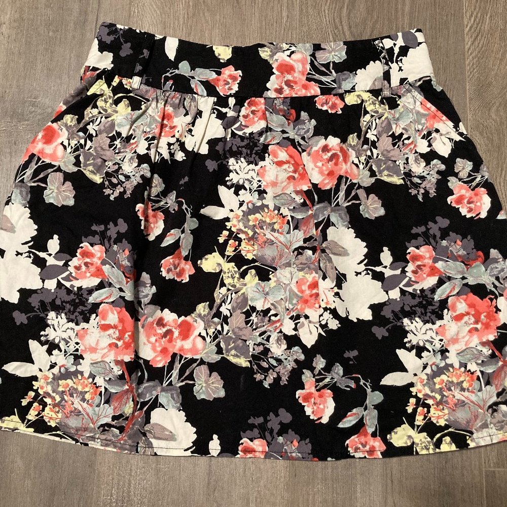 Maurices Floral Skirt